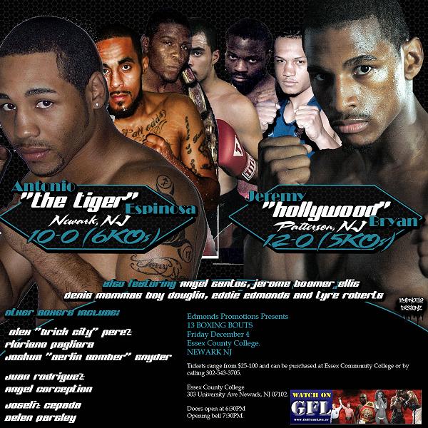 December 4 Fight Poster